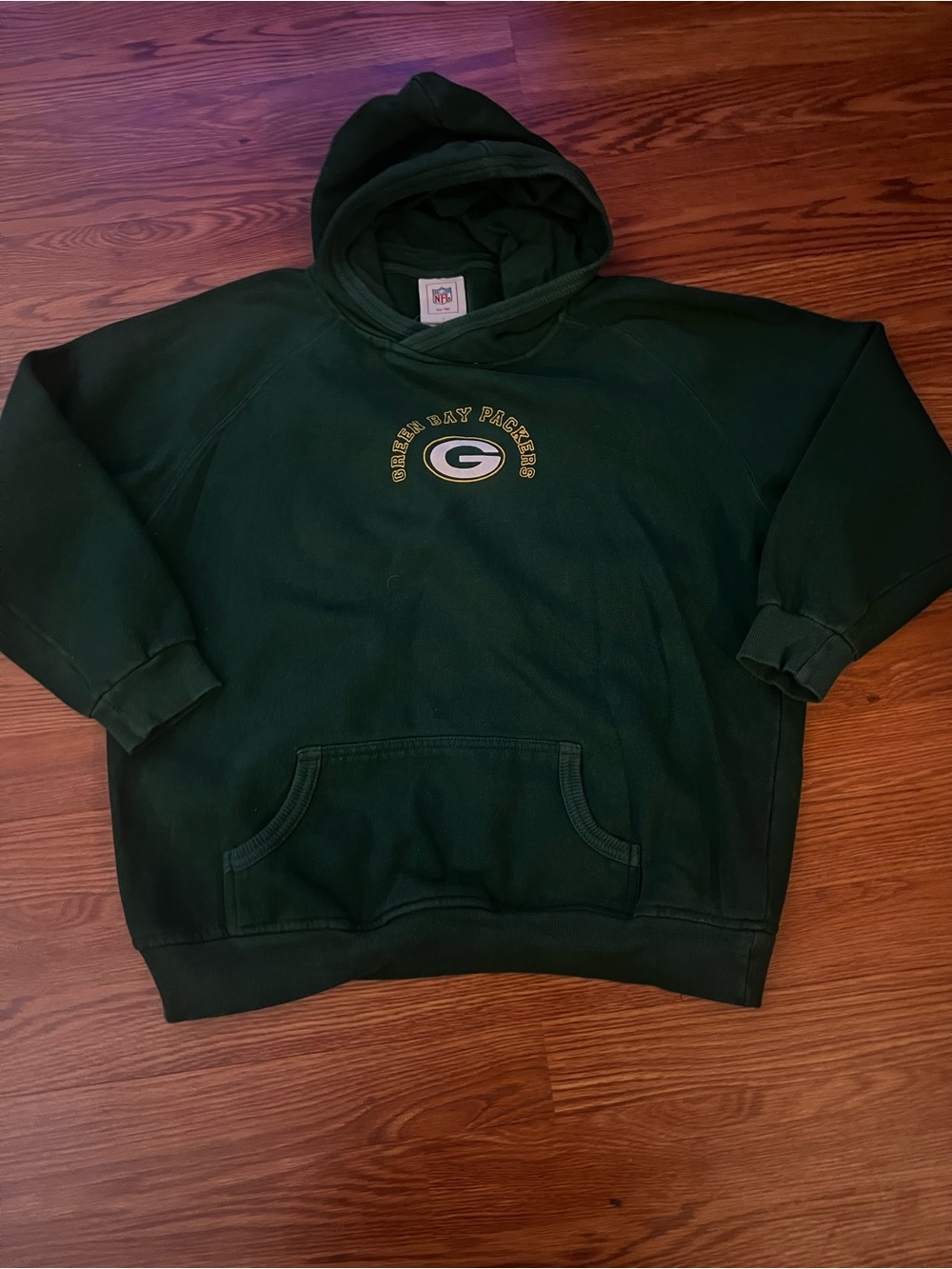 NFL For Her Green Bay Packers Hoodie Size Medium Y2K